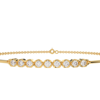 Lustrous Flow Chain Bracelet