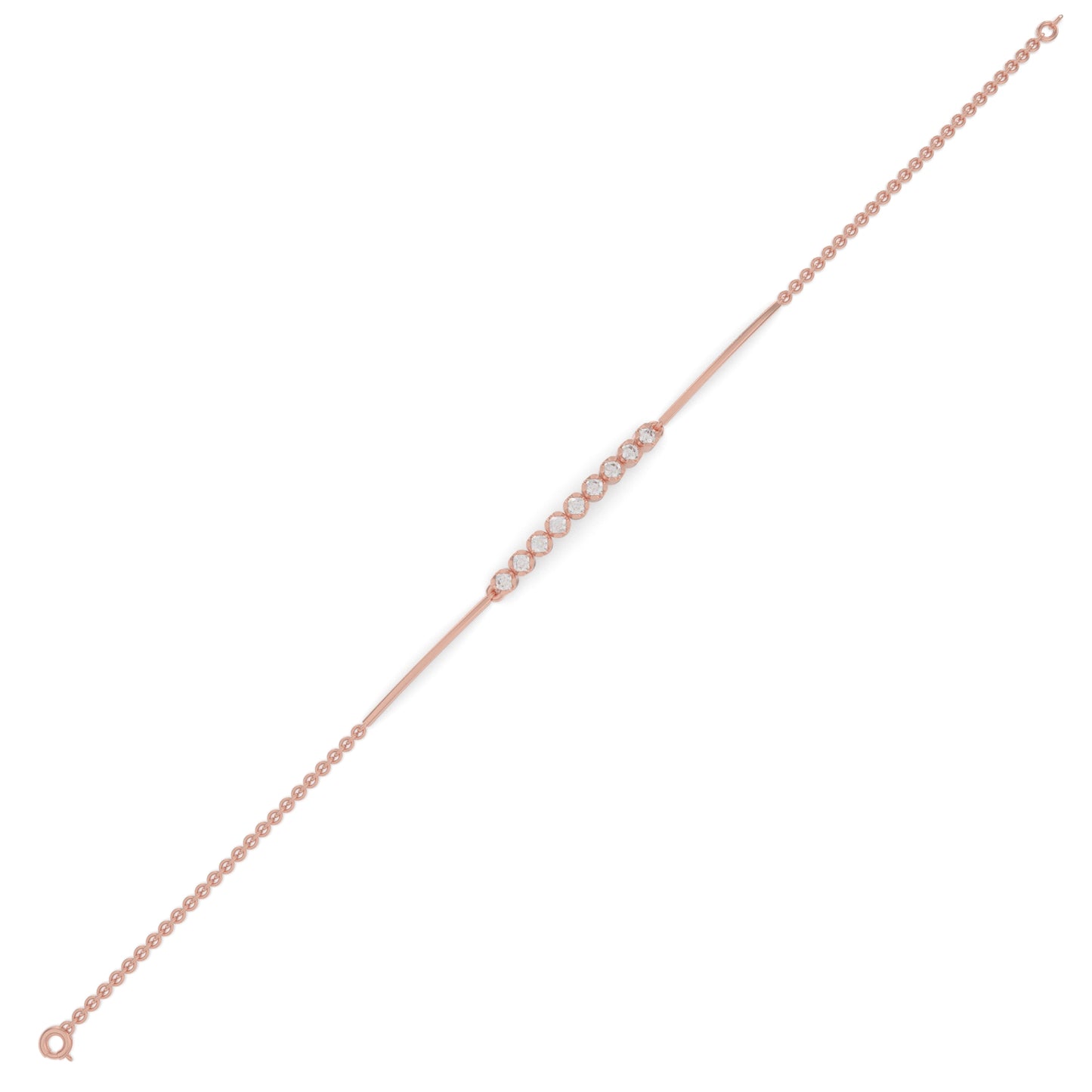 Lustrous Flow Chain Bracelet