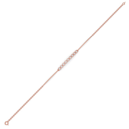 Lustrous Flow Chain Bracelet