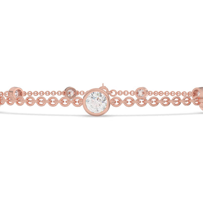Ethereal Glow Chain Bracelet