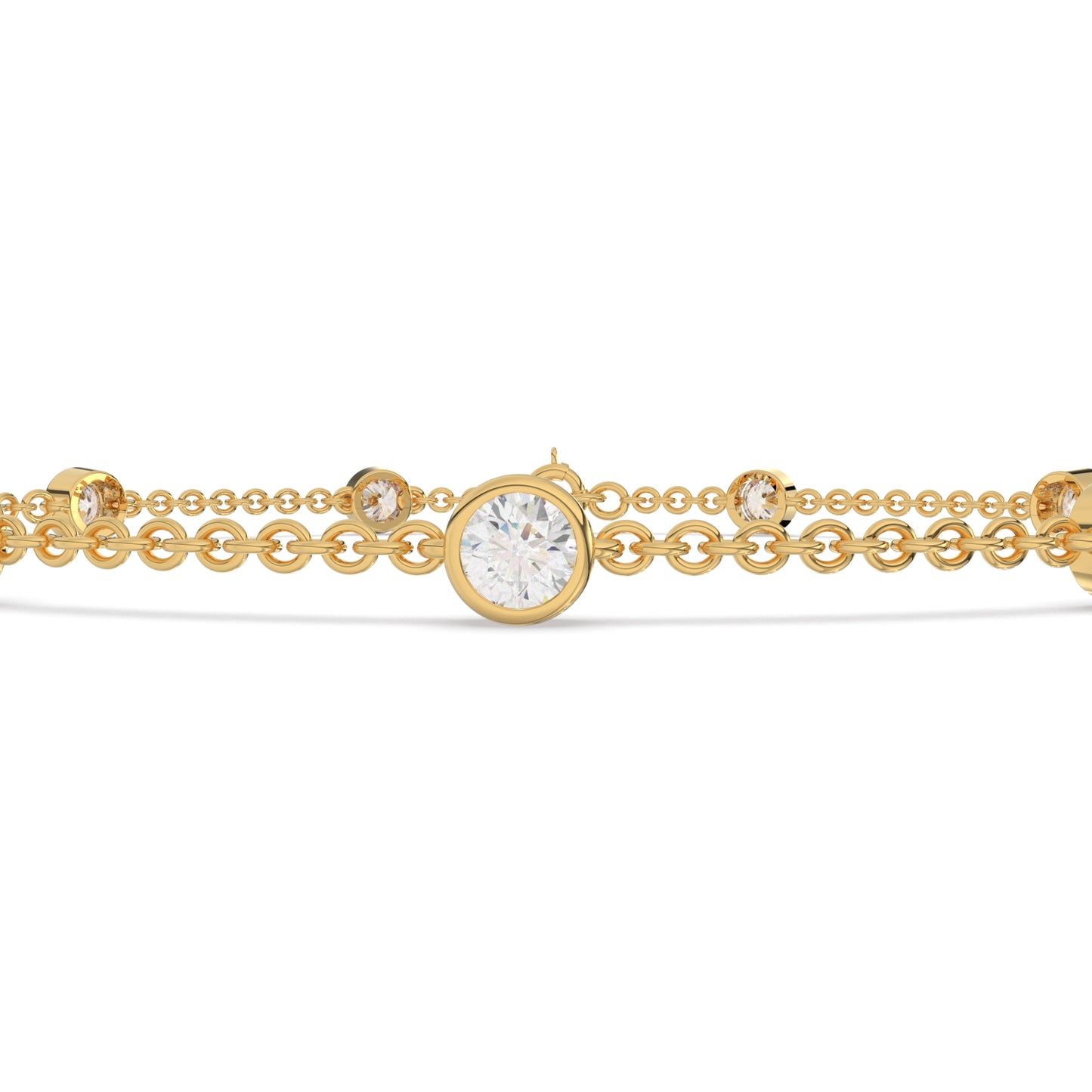 Ethereal Glow Chain Bracelet