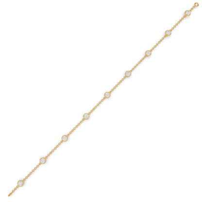 Ethereal Glow Chain Bracelet