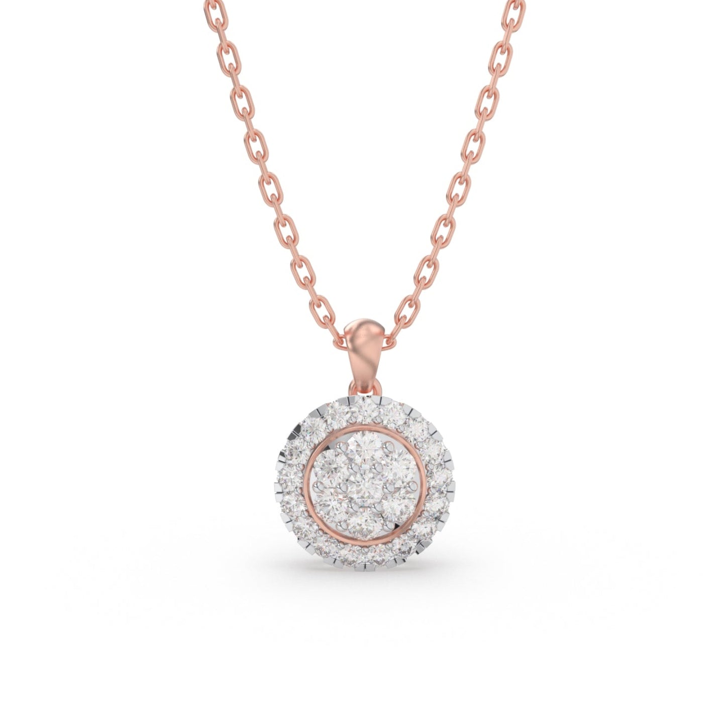 Serene Glow Pendant (With Chain)