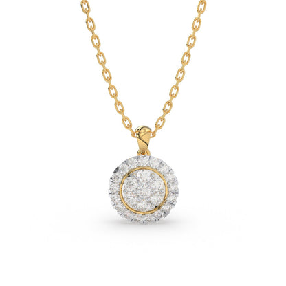 Serene Glow Pendant (With Chain)