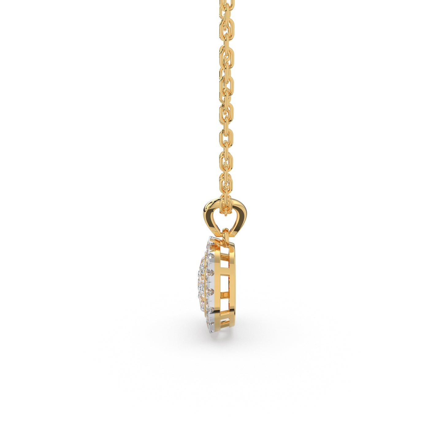 Serene Glow Pendant (With Chain)