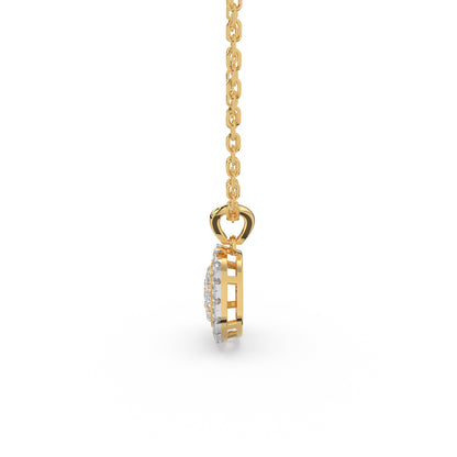 Serene Glow Pendant (With Chain)