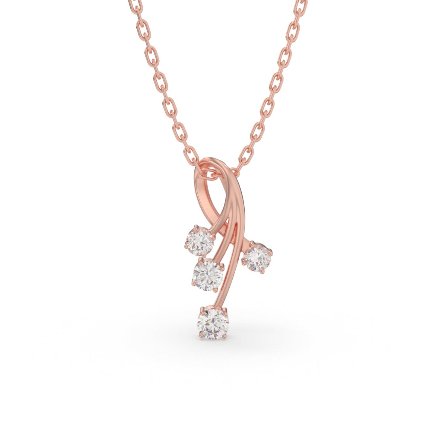 Velvet Spark Pendant (With Chain)