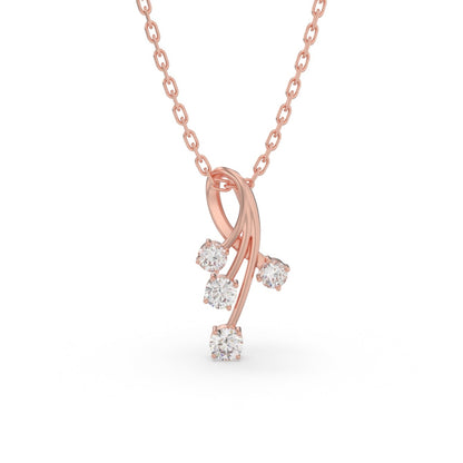 Velvet Spark Pendant (With Chain)