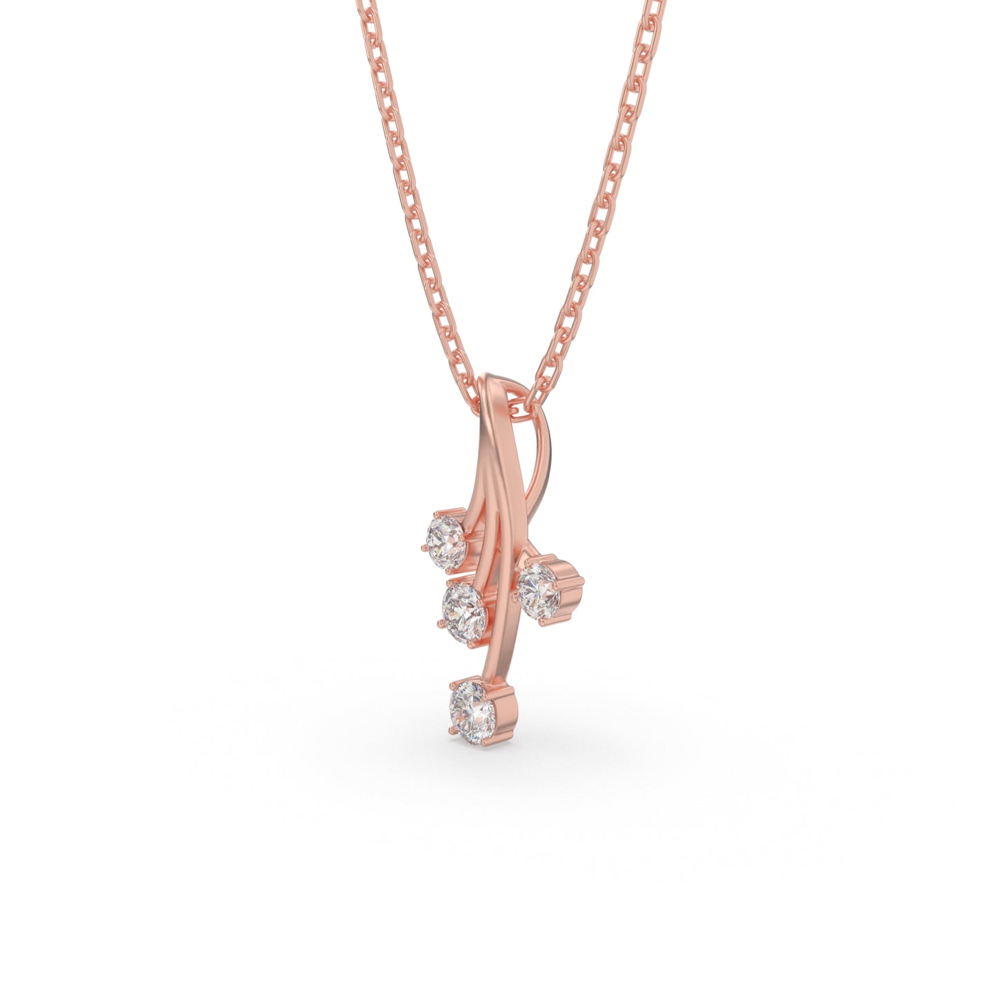 Velvet Spark Pendant (With Chain)