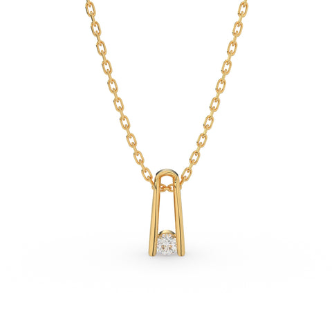 Opulent Grace Pendant (With Chain)