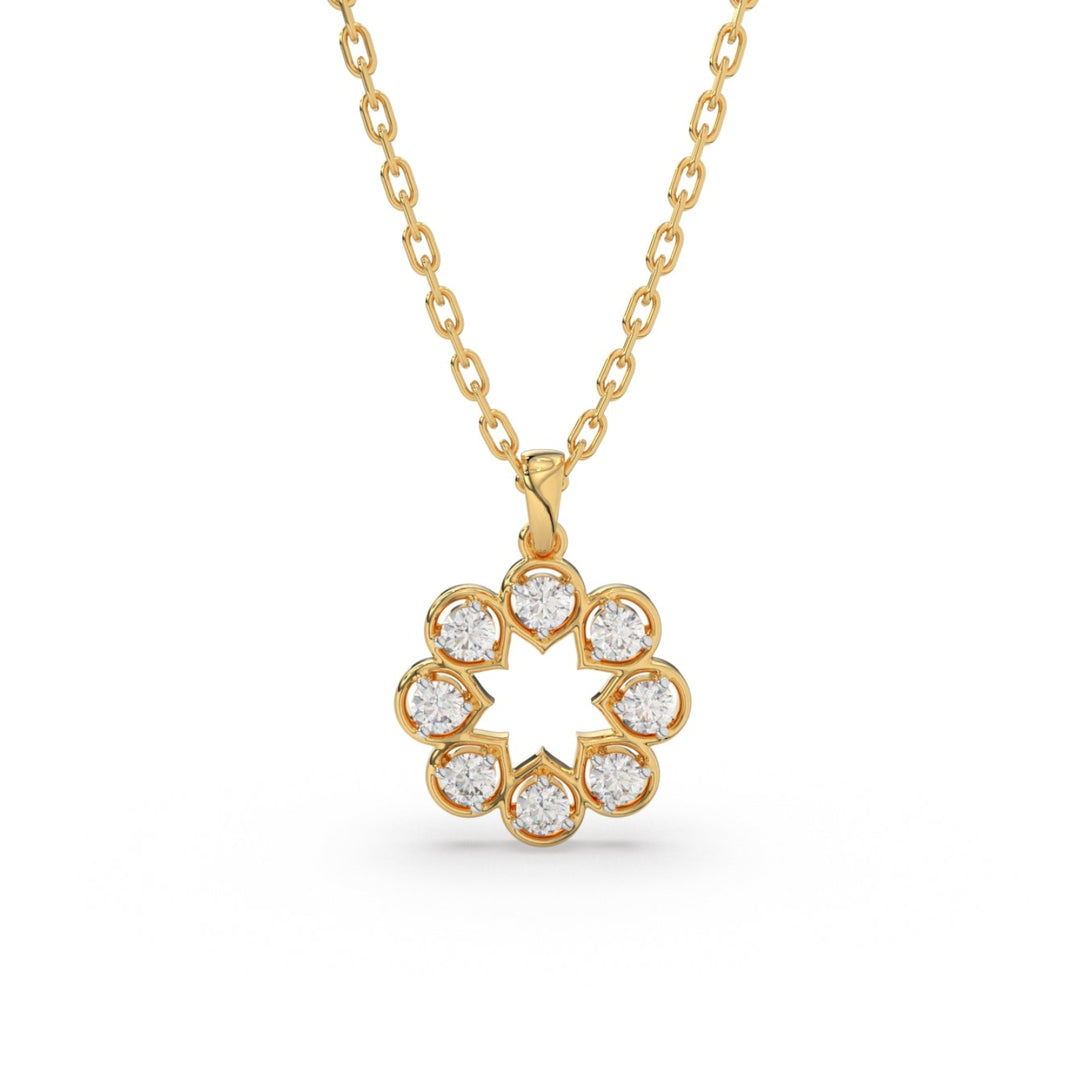Luminous Crest Pendant (With Chain)
