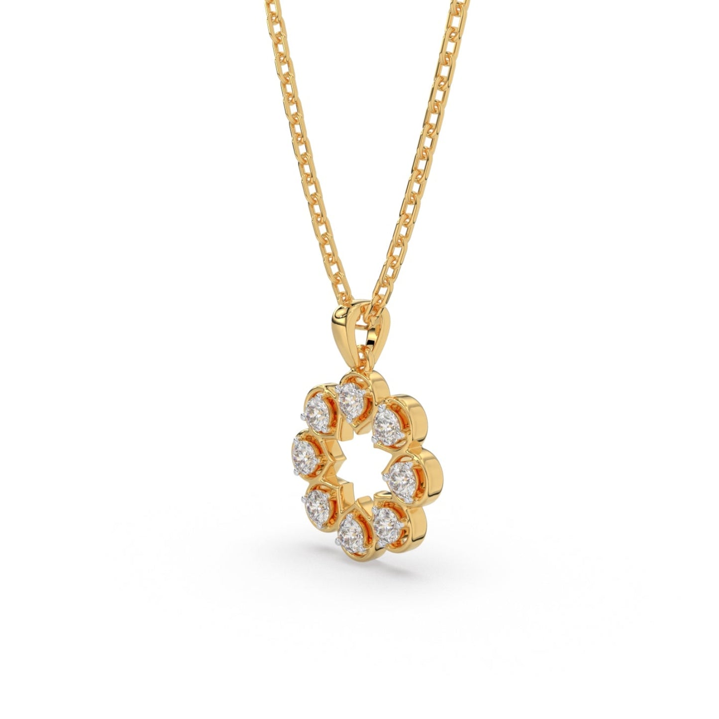Luminous Crest Pendant (With Chain)