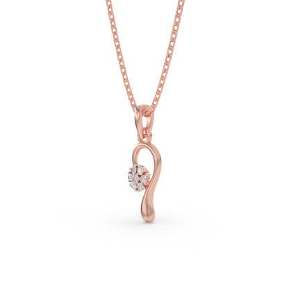 Golden Halo Pendant (With Chain)